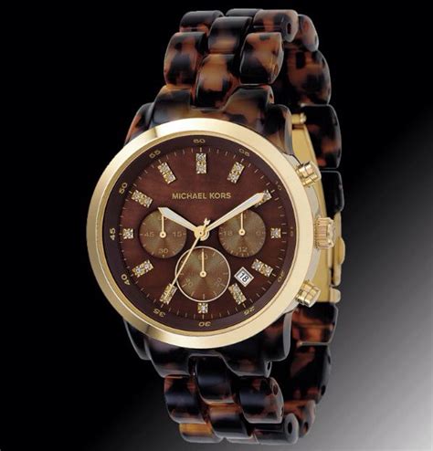 michael kors watch animal print